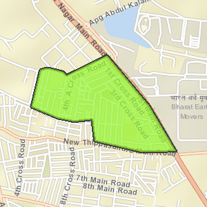 Bhoomi Reddy Colony, New Tippasandra, Bengaluru - Map, Pin Code ...
