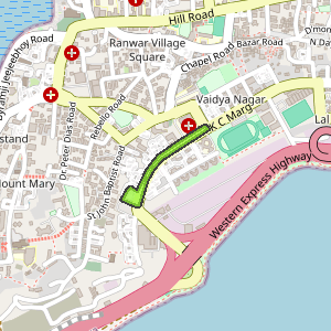 KC Marg, Bandra West, Mumbai - Map, Locations, Photos, Property