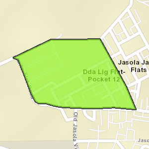 Pocket 12, Jasola, Delhi - Map, Pin Code, Locations, Photos, Property ...