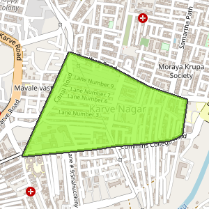 Dnydeep Colony, Karve Nagar, Pune - Map, Pin Code, Locations, Photos ...