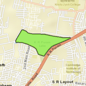 KR Puram Lake, Krishnarajapuram, Bengaluru - Map, Pin Code, Locations ...