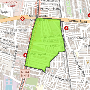 Chandra Layout, Marathahalli, Bengaluru - Map, Pin Code, Locations ...