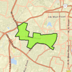 Banashankari 1st Stage, Banashankari, Bengaluru - Map, Pin Code ...
