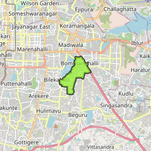 Bommanahalli, Bengaluru - Map, Pin Code, Locations, Photos, Property ...