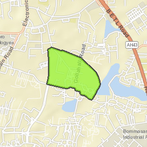 Gollahalli, Electronic City, Bengaluru - Map, Pin Code, Locations ...