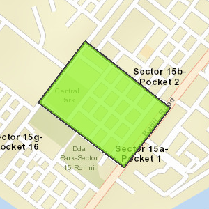 Sector 15B, Rohini, Delhi - Map, Pin Code, Locations, Photos, Property ...