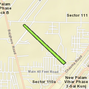 Diplomatic Greens Road, Dwarka Expressway, Gurugram - Map, Pin Code ...