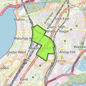 Matunga East, Mumbai - Map, Pin Code, Locations, Photos, Property ...