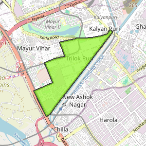 Trilokpuri, Delhi - Map, Pin Code, Locations, Photos, Property Overview