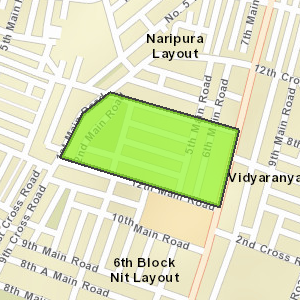 HMT Layout 5th Block, Vidyaranyapura, Bengaluru - Map, Pin Code ...
