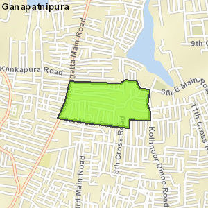 Mysore Bank Colony, J. P. Nagar, Bengaluru - Map, Pin Code, Locations ...