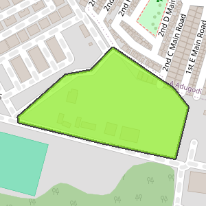 CV Raman Nagar, Koramangala, Bengaluru - Map, Pin Code, Locations ...