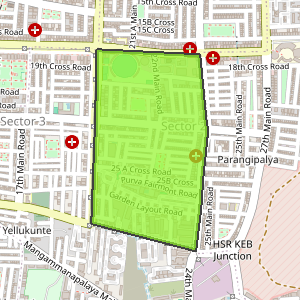 Garden Layout, HSR Layout, Bengaluru - Map, Pin Code, Locations, Photos