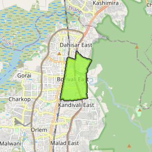 Borivali East, Mumbai - Map, Pin Code, Locations, Photos, Property ...