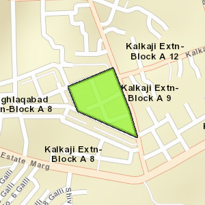 Kalkaji Extension, Block A 9, Kalkaji, Delhi - Map, Pin Code, Locations ...