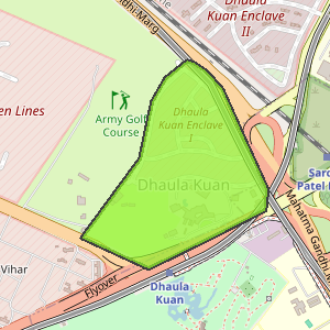 Dhaula Kuan, Dhaula Kuan Enclave I, Delhi - Map, Pin Code, Locations ...