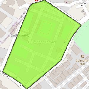 Gulmohar Enclave, Gulmohar Park, Delhi - Map, Pin Code, Locations