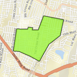 Ahmed Nagar, Chandra Layout, Bengaluru - Map, Pin Code, Locations ...