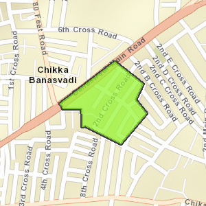 Erappa Reddy Layout, Banaswadi, Bengaluru - Map, Pin Code, Locations ...