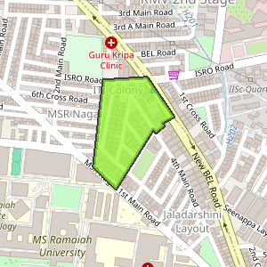 AG's Layout, Mathikere, Bengaluru - Map, Pin Code, Locations, Photos ...