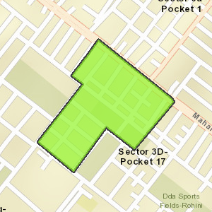 Sector 3D, Rohini, Delhi - Map, Pin Code, Locations, Photos, Property ...