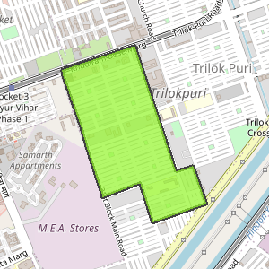 Himmatpuri, Trilokpuri, Delhi - Map, Pin Code, Locations, Photos