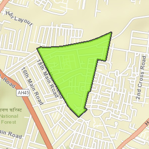 Prakruthi Layout, HBR Layout, Bengaluru - Map, Pin Code, Locations ...
